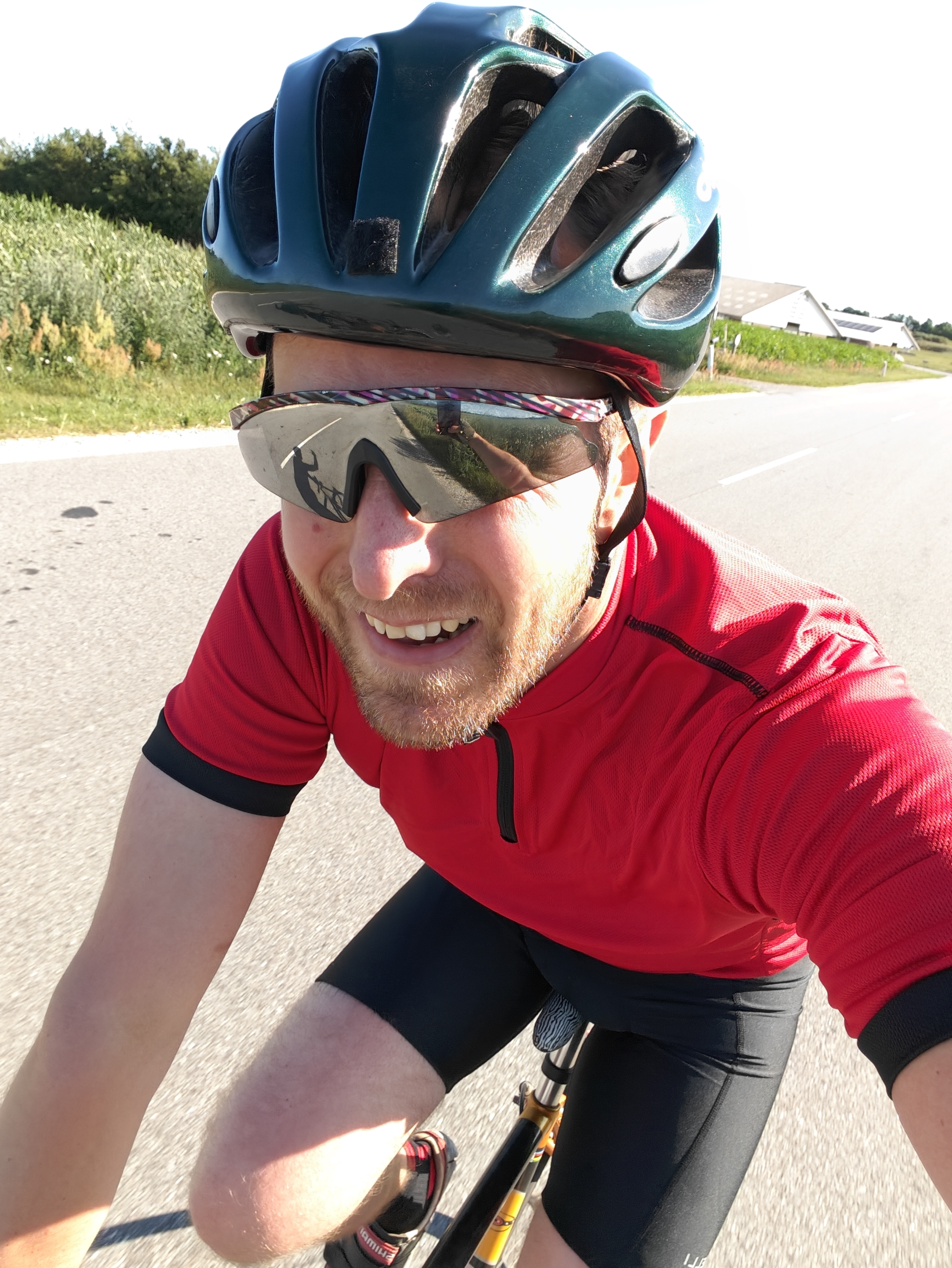 1. tur på racercyklen